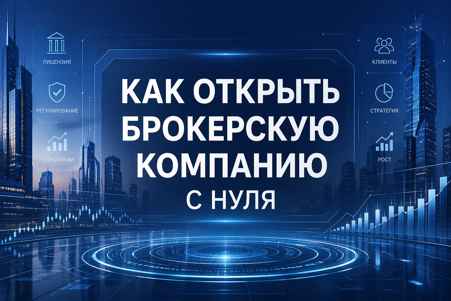 Как открыть брокерскую компанию с нуля