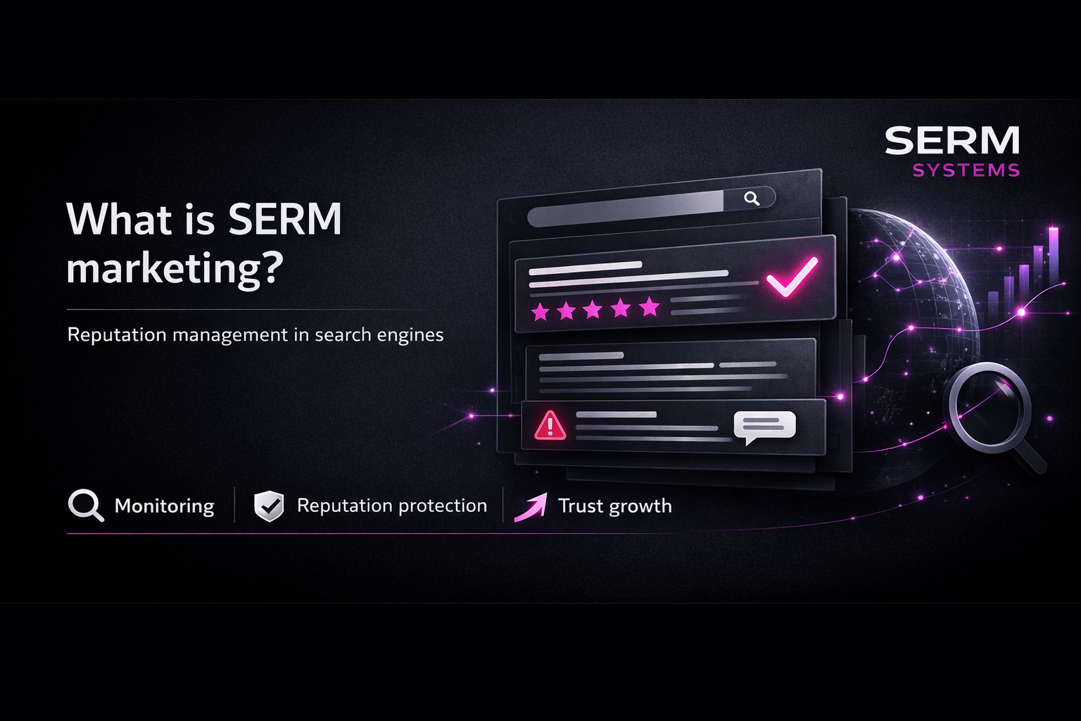 What is SERM marketing
